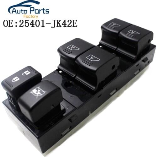 Front Left Power Electric Master Window Switch For Infiniti G35 G37 G25 Q40 2007-2008 2009-2013 25401-JK42E 25401JK42E