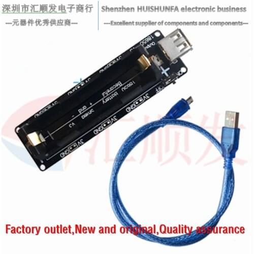 18650 battery seat V3 board is compatible with Raspberry Pi 3 overcharge protection for 5V