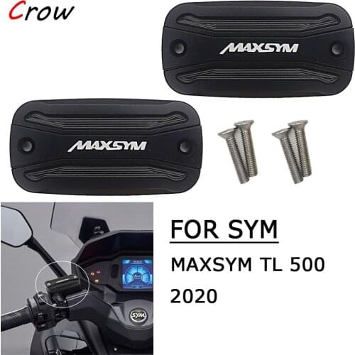Fit For SYM MAXSYM TL 500 TL500 2020 Front Brake Fluid Reservoir Cap Cover 5 Orders