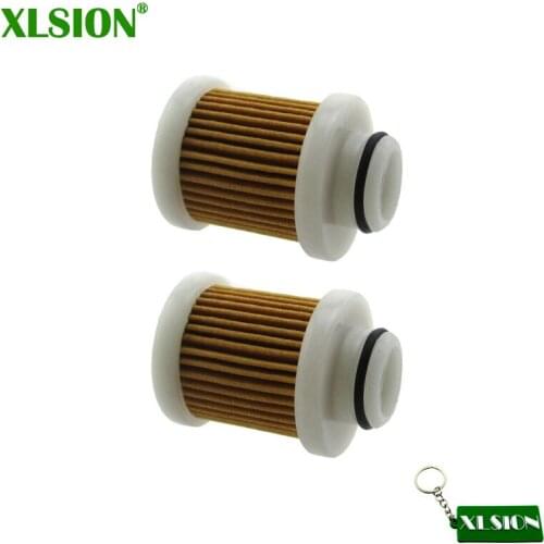 XLSION 2pcs Outboard Fuel Filter For Yahama F40A F50/T50 F60/T60 F70 F90 F115 Replace 6D8-WS24A-00-00 30-115