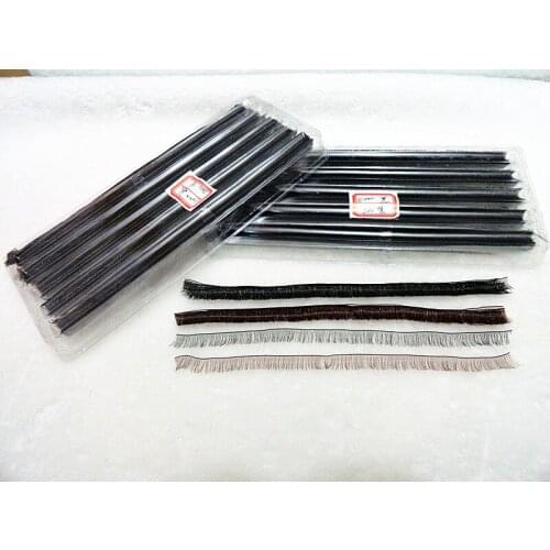 600Pcs/Lot DIY Eyelashes for BJD SD Reborn Doll Black White Brown 3Colors Eye Lashes 1*20cm Eyelash for 1/3 1/4 1/6 Dolls