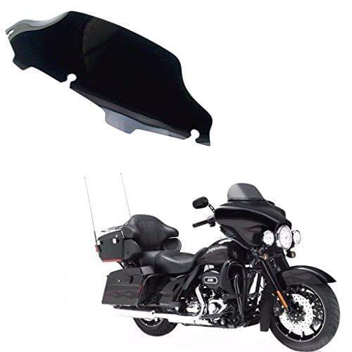 6" Motor Wave Windshield Windscreen For Harley Touring FLHX FLHT FLHTC Models FL