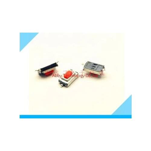 100Pcs/lot 3mm*6mm*2.5mm SMD Red Micro Push Button Tactile Tact Momentary Electronic Switch, ROHS 3X6X2.5