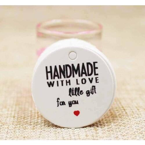 100pcs various cute kraft /white paper gift label tag handmade price tag for gifts/wedding favors /cookies decorative tag