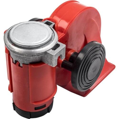 12v 130db Air Blast Horn Car Truck Bus SUV Van Boat Snail Twin Tone Lound Horn