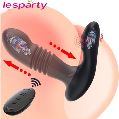 Anal Plug Vibrators For Men Prostate Massager Masturbators Women Vagina Stimulator Dildos Remote Control Male Anus Butt Sex Toys