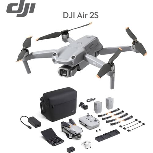 DJI Original Brand New Air 2S Drone /DJI Air 2S Fly More Combo Drone 1-inch CMOS Sensor 2.4μm Pixels 12km 5.4K Video