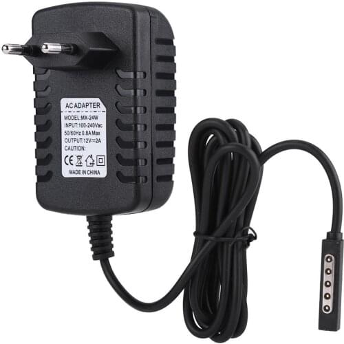 Hot Sale 12V 2A Power Adapter Tablet Charger for Microsoft Surface RT/ RT2 with UK/ EU/ AU Plug DC Adapters