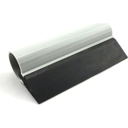Window Film Tools Black Smoothie Tube Squeegee Turbo Scraper Water Rubber Blade For Car Wrap Applicator Home Decal MO-147