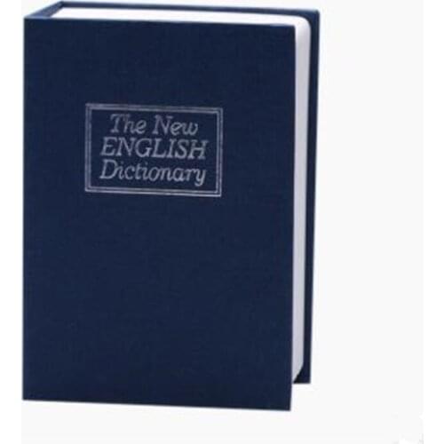 Creative Dictionary Book Safes Key Lock Type High Quality Hidden Security Safe Box Metal Steel Simulation Classic Book Style