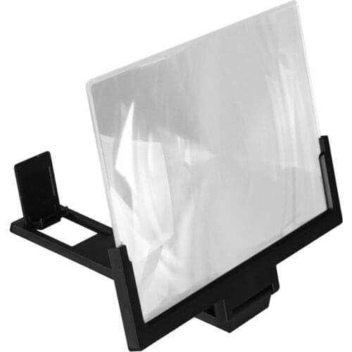 14 inch Mobile Phone Screen Magnifying Amplifier Stereoscopic Glass Folding Video Screen Amplifier Phone Bracket Tablet Holder