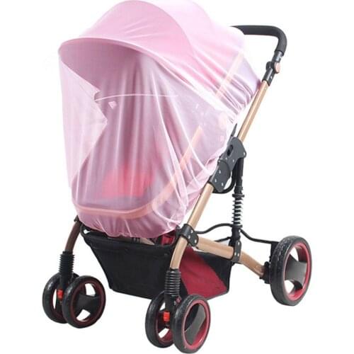 Healthy Trolley Mosquito Net Push Chairs Windshield Insectnet Polyester Full Cover Easy To Attach Breathable Elastic Stretches