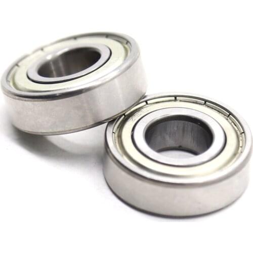 One Pair of 6202Z Bearings with Dual Side Seal Deep Groove Ball Bearing Double Metal Seal Bearing 15 x 35 x 11mm