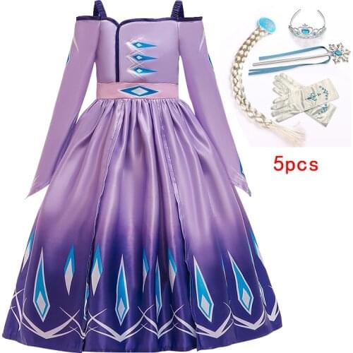 Girl dresses strapless printed dress elegant princess dresses dress for girls fancy party dresses cosplay dresses stage dresses