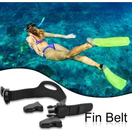 2Pcs Swimming Snorkeling Diving Fins Straps Rubber Quick Release Snorkeling Fins Accessories 34.5cm/40.5cm Fin Belt