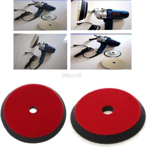 6" 150mm Car Auto Soft Wool Buffing Polishing Pad Professional Detailing Mixed Color
