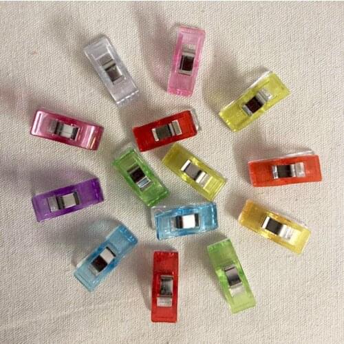 Factory direct explosions plastic edging clip axe clip plastic clip sewing positioning clip color