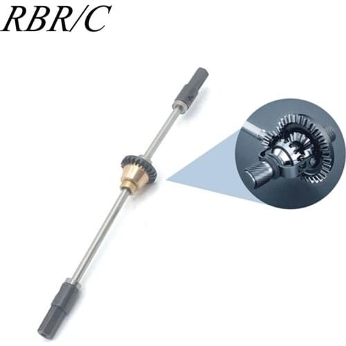 RBR/C WPL B14 B24 B16 B36 C14 C24 C34 D12 C44 RC Car R147 Metal Axle 4WD Front Rear Differential Upgrade DIY Accessories Parts