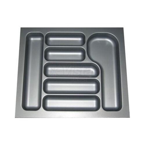 Modern Drawer In The Spoon Holder Gray Size 42 X49 Cm organizer storage box органайзер rangement коробка для хранения