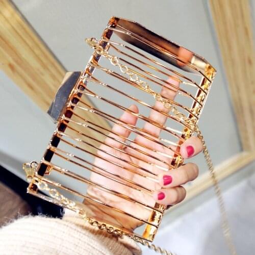 Weixier Women's Gold Clutches