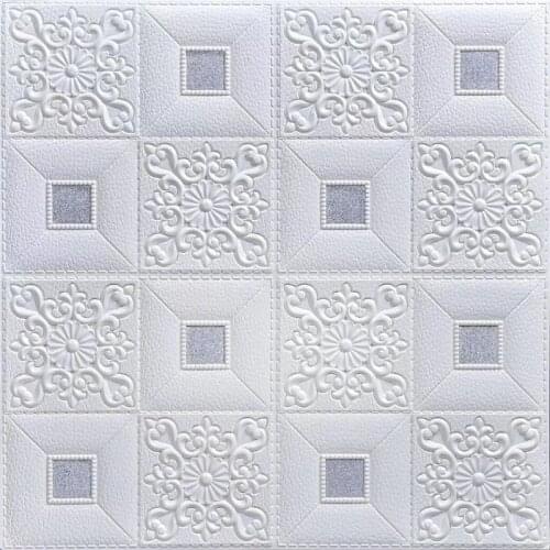 3D Wall Stickers Roof Self-adhesive Ceiling Wallpaper decorative Panels Foam Home Decor House Office Kids Living Room Decoration