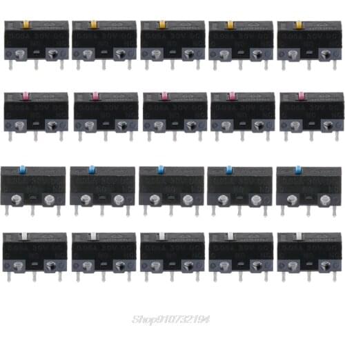 5Pcs Original HUANO Mouse Micro Switch Micro Button Oct Dropshipping