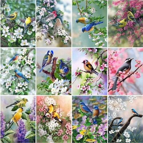 5D Diamond Painting Birds Full Square/Round Drill 5D DIY Diamond Embroidery Sale Animal Rhinestones Picture Home Decor