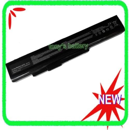 6Cell 5200mAh A32-A15 Battery For MSI A6400 CR640 CX640 CR640DX CR640MX CX640DX CX640MX A41-A15 A42-A15