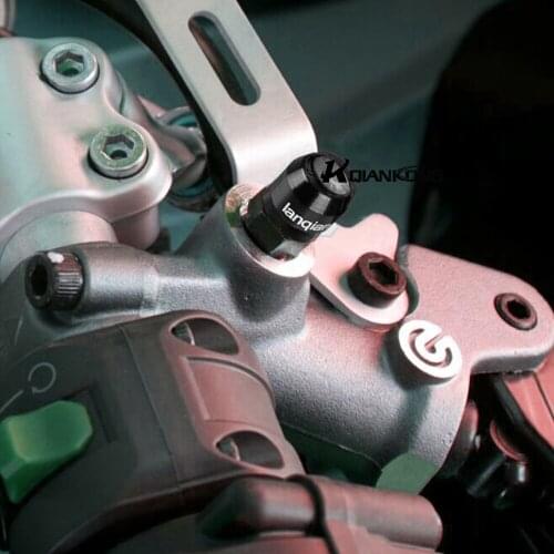 Motorcycle Aluminum Billet Bleed Valve Cover For MV AGUSTA Stradale800 2015 Superveloce 800 2020 Turismo Veloce 800 RC 2017-2020