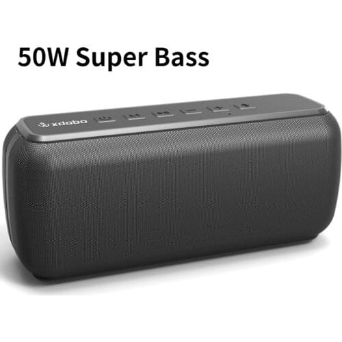 50W Wireless Bluetooth Speaker TWS Computer Speakers 5.0 Outdoor Subwoofer UX USB PC TV Speaker Portable Audio Video Consumer