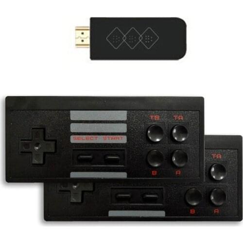 4K Games USB Wireless Console Classic Game Stick Video Game Console Mini Retro Controller HD Output Dual Player HD