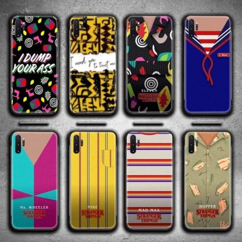 Stranger things season 4 Phone Case For Samsung Galaxy Note20 ultra 7 8 9 10 Plus lite M51 M21 M31 J8 Plus 2018 Prime