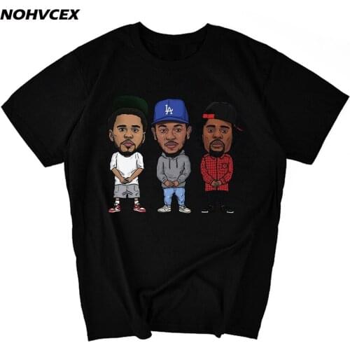 J Cole X Kendrick Lamar MenS / WomenS T-Shirt Cotton Hight Quality