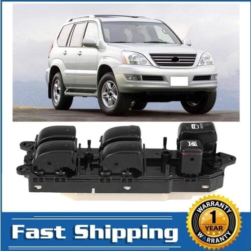 Power Window Master Switch Regulator Button for Toyota Land Cruiser Prado Lexus Rx330 GX470 Rx350 Rx400h 84040-60052 8404060052