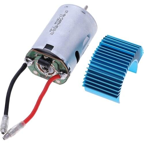 Motor & Heat Sink Kit for WLtoys 12428/12423/12428-A/B/C 1:12 RC Buggy Accs