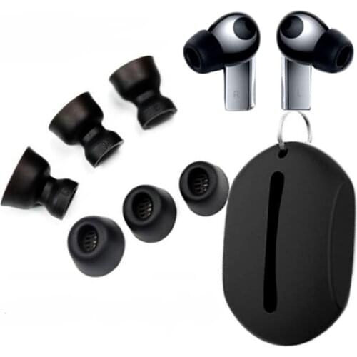 1Set Anti-slip Earpads Earbuds Silicone Case In-Ear Eartips Anti-shedding Earphone Cover for Huawei Freebuds Pro
