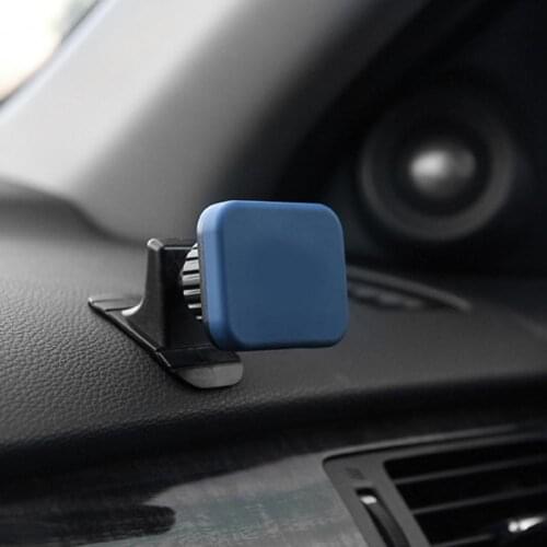 Phone Bracket with Magnet Adjustable Angle PVC 360 Degree Rotating Cell Phone Holder for Car