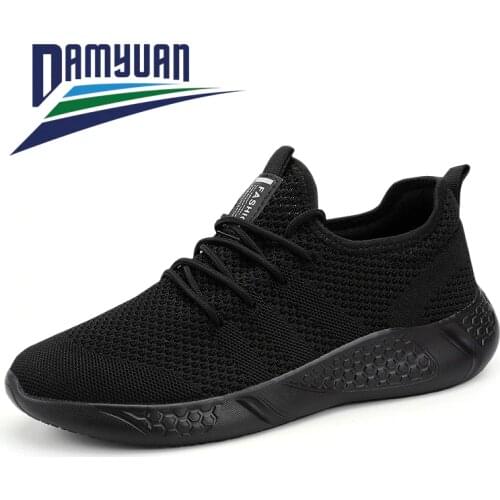 Damyuan 2020 New Summer Fashion Men Shoes Sneakers Running Shoes Sports Big Size 46 Breathable Lace-up Women Shoes Casual Shoes