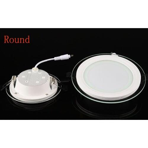 CE RoHS 6W 12W 18W Square Round Led Panel Light Led Indoor Downlight Led Ceiling Down 110V-240V Driver