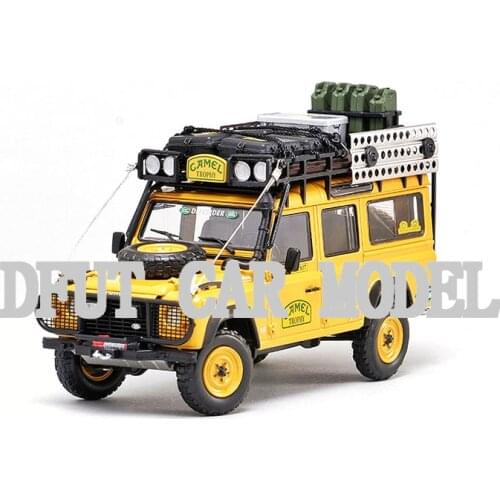 1:43 scale Alloy Toy Vehicles almost real 90、110 camel trophy Malaysia Car Model Of Childrens Toy Car Kids Toys