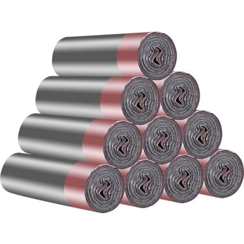 45x50cm Household Portable Thickened Garbage Bag Drawstring Closure Kitchen Garbage Trash Bag