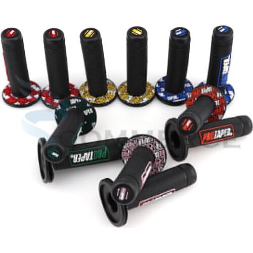 1 pair Motorcycle handle gel brake handle rubber, suitable for CRF exc yzf ProTaper Pro tapered cross split bicycle