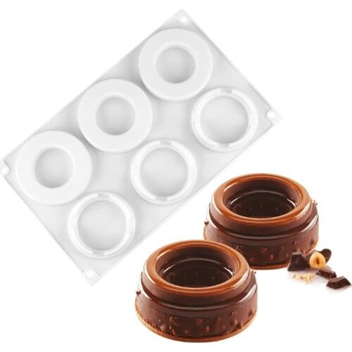 New Silicone Mould Round Silicone Molds for Cake Mousse Dessert Doughnuts Top Quality