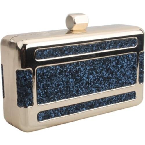 British style new hand holding dinner bag shoulder slung chain small bag fashion portable womens evening bag