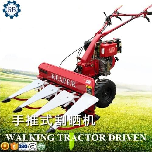 Popular Profession Fram rice paddy wheat reaper grain reaping machine wheat harvester rice binder machine/paddy harvest machine