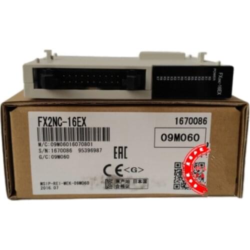 Brand New Original FX2NC-16EX 16 I/output no Power Expansion PLC Module