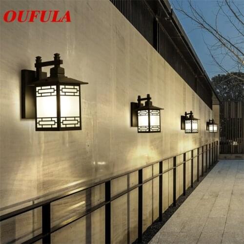 OULALA Outdoor Wall Lamps Waterproof Sconce Light Contemporary Creative Balcony Courtyard Corridor Villa Duplex Hotel