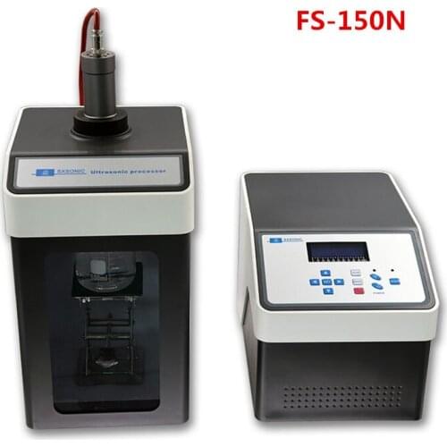 80 W Ultrasonic Homogenizer Sonicator Processor Ultrasonicator Cell Disruptor Mixer CE ISO 20KHZ 500ul-80ml FS-150N