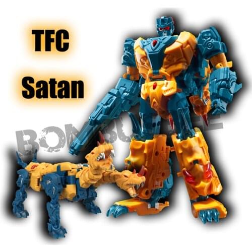【IN STOCK】Action Figure Toy Transformation TFC SATAN S-01 ASTAROTH Action Figure Boys Gift