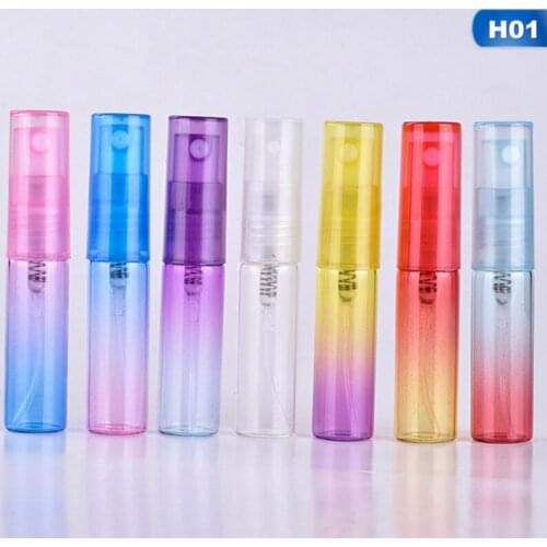 1PC 4ML 8ml Glass Refillable Portable Sample Perfume Bottles Travel Spray Atomizer Empty Perfume Bottle Mini Sample Container